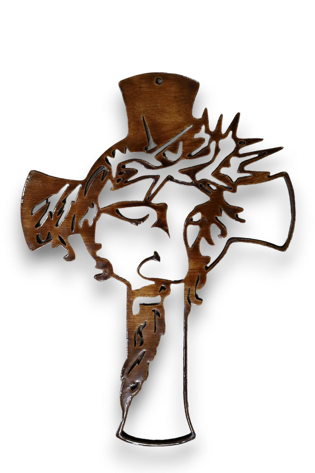 DIY 2 Layer Wooden Jesus Cross SVG, PNG, Dxf, Ai File Design Instant Download I Christianity, Laser ready File