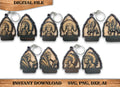Bundle 5 Native American Arrowhead Keychain and Magnet Gift Souvenir SVG, png, dxf Laser File Instant Download Bundle Commercial License
