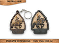 2 Layer Western Cowboy Arrowhead Keychain and Magnet craft SVG, png, dxf File Instant Download Bundle Commercial License Included
