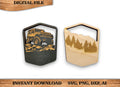2 Layer Off Roading Badge Keychain and Magnet craft SVG, png, dxf File Instant Download Bundle Commercial License Included